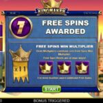 kingmaker bonus swedish casino